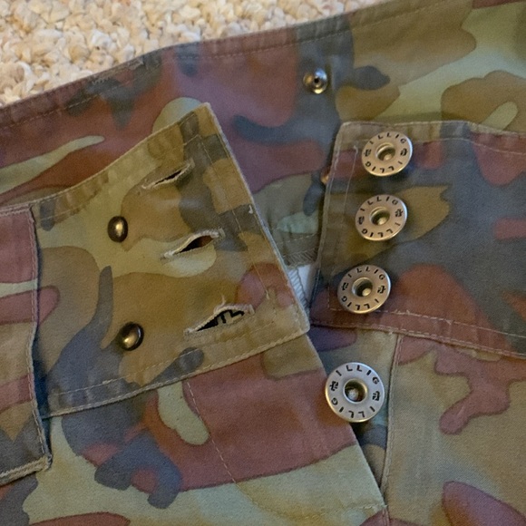 Illig raver camo pants 12 large extra large camouflage wide breakdancing medium - Picture 9 of 11